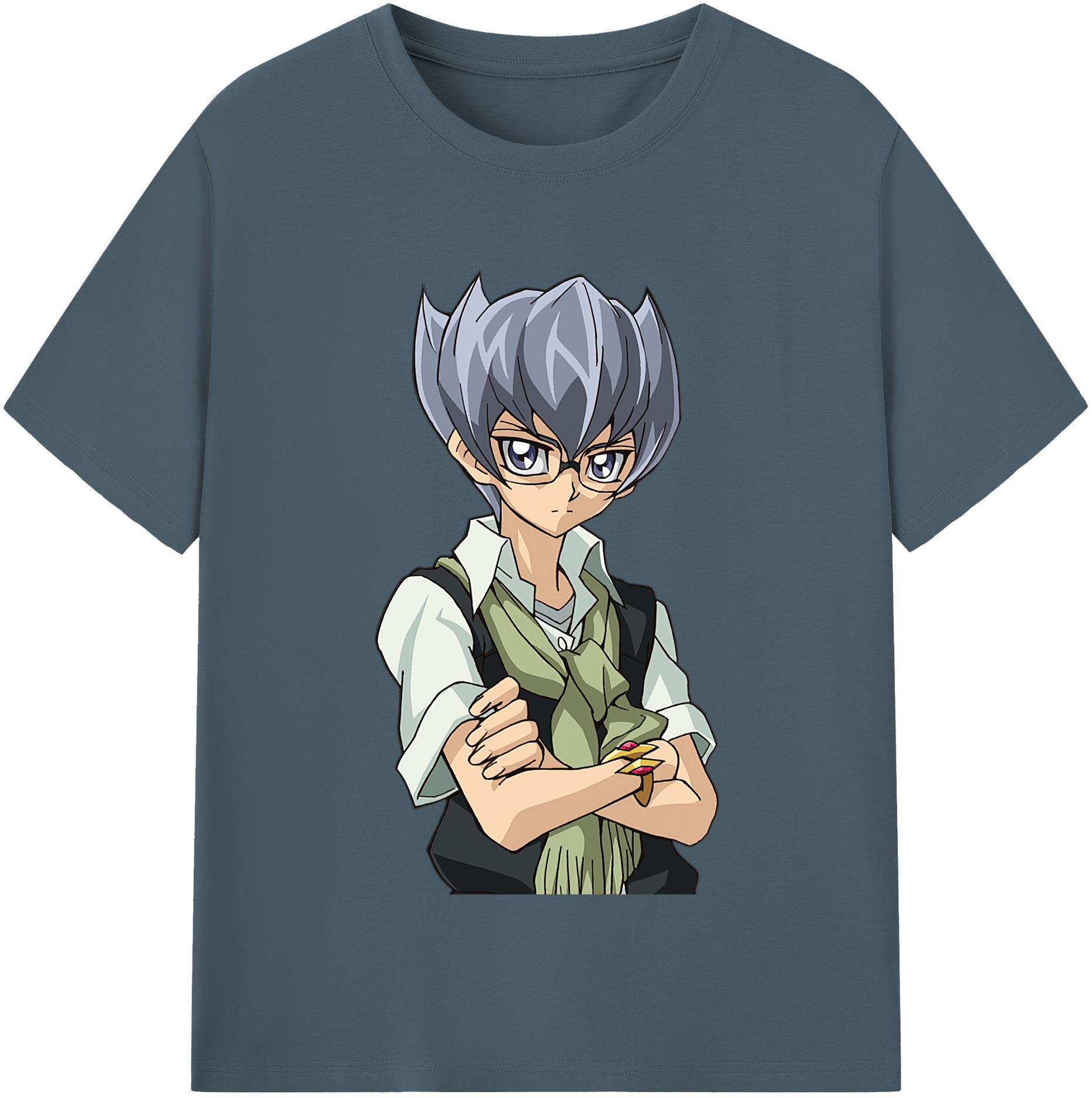 （画像用） 遊☆戯☆王 Yu-Gi-Oh! 綿100％半袖Tシャツ（フロントプリント）